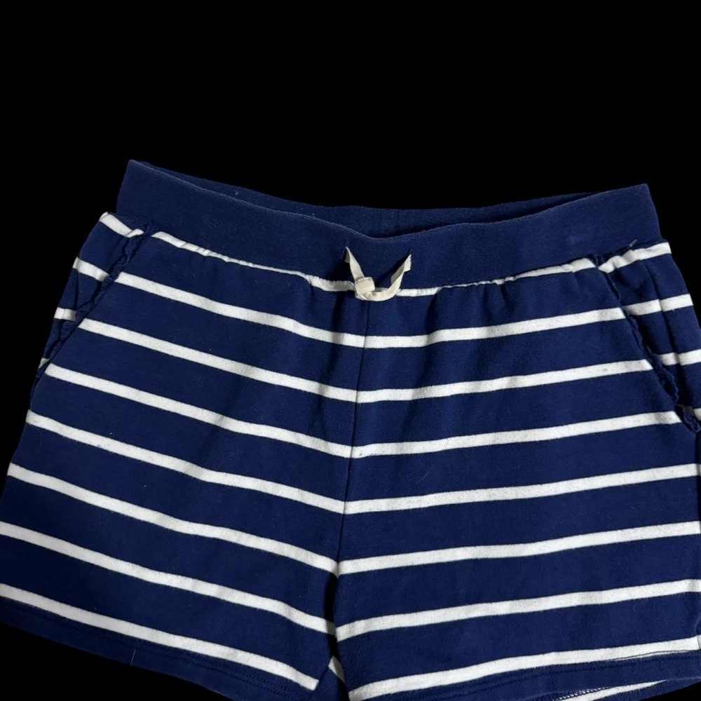 Crewcuts Navy and White Striped Kids Shorts